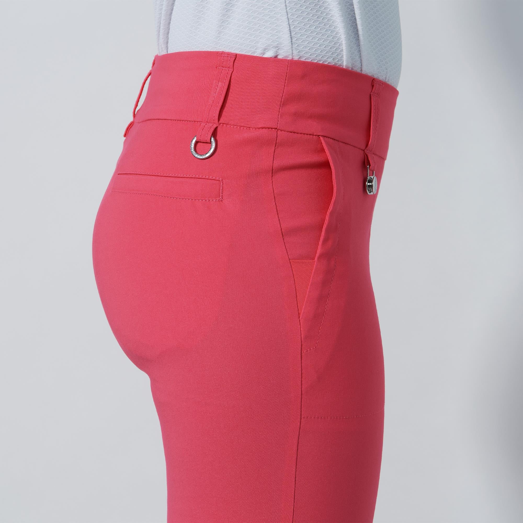 Daily Sports Magic Ladies Golf Capris Intense Coral
